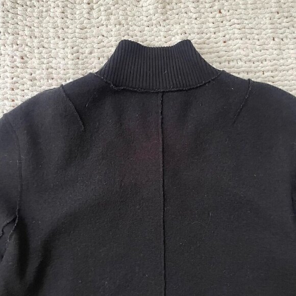 Eileen Fisher Mid Length Wool Jacket - Size Small - Picture 4 of 6